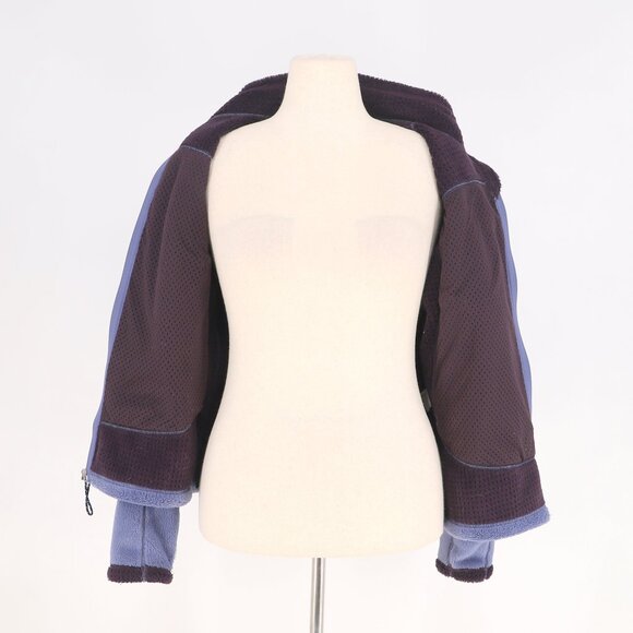 PATAGONIA VINTAGE Women's R4 Fleece Zip-Up Polartec Jacket Blue Heather Size L - Picture 6 of 12